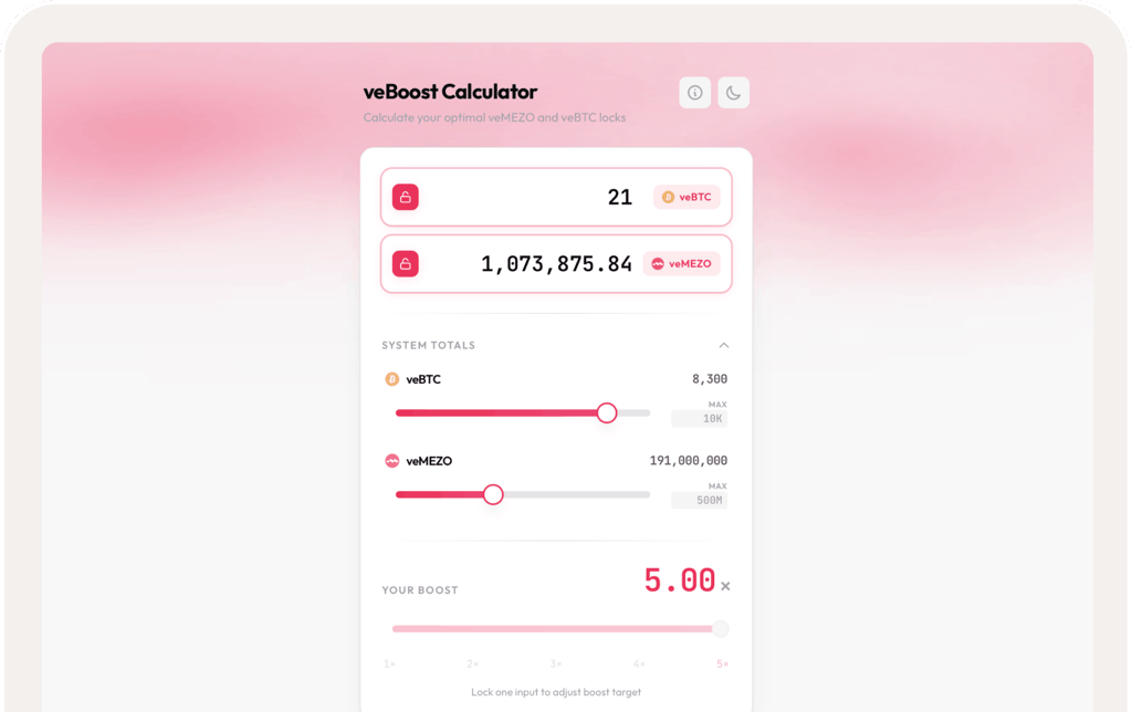 veBoost Calculator